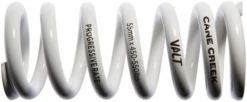Cane Creek Progressive Rate VALT Lightweight Rear Shock Spring - 55mm X 450-550lbs, White