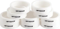 FSA Full Speed Ahead Polycarbonate Headset Spacers 1 1/8" X 10mm 10 Pcs White