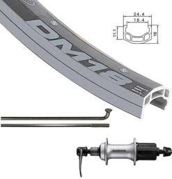 Alex DM18 Black/Shimano Acera FH-T3000 26-inch Rear 11 Alex DM18 Black/Shimano Acera FH-T3000 26-inch Rear -Shift N Wheel Sales the wheel shop double wall 26 inch alex dm 18 shimano acera fh t3000 rear 308186 1 12 2