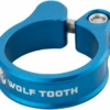Wolf-tooth Wolf Tooth Seatpost Clamp 34.9mm Blue -Shift N Wheel Sales wolf tooth wolf tooth seatpost clamp 34.9mm blue 457383 3364095 1